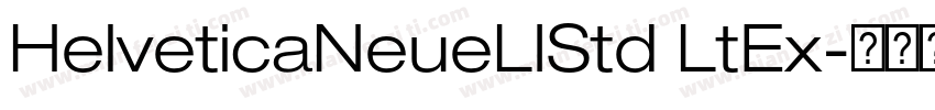 HelveticaNeueLIStd LtEx字体转换